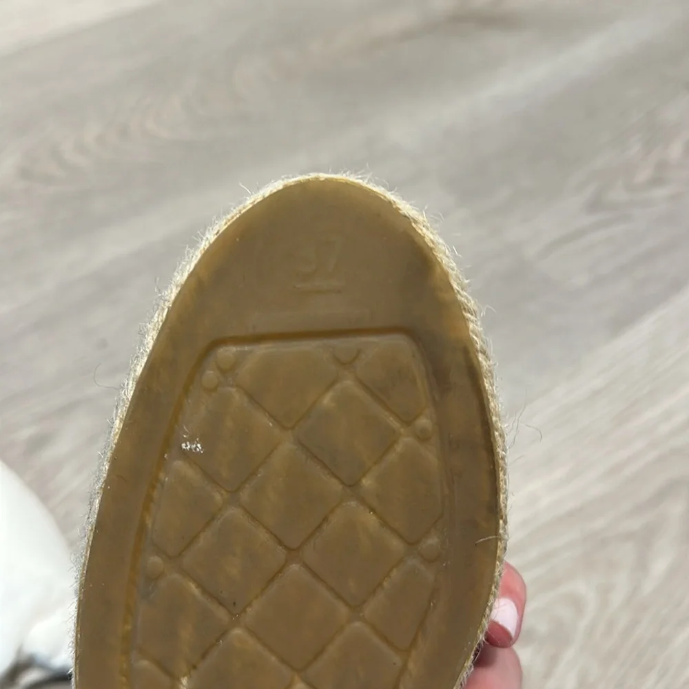 Chanel Black Lambskin Espadrilles - Picture 8 of 8